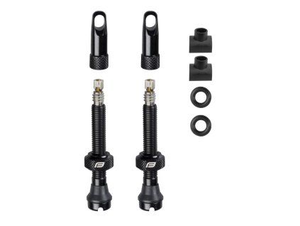 FORCE ventily pre bezdušový systém 2xFV 44mm, čierne