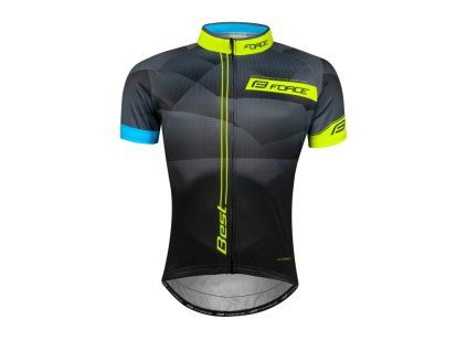 FORCE dres BEST  black/fluo (XXL)