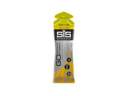 SIS gél GO Isotonic 60 ml citrón/limetka