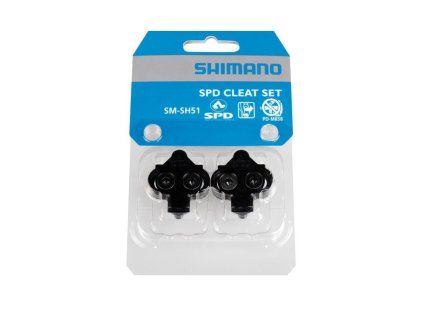 SHIMANO zarážky SM-SH51 black - bez plátu
