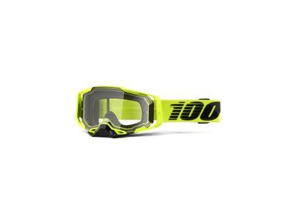100% goggle ARMEGA nuclear citrus Clear