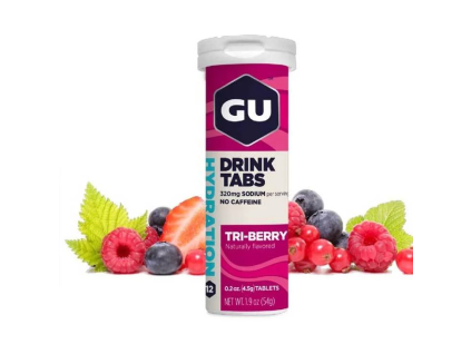 gu hydration tabs triberry