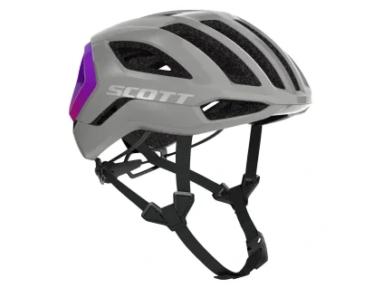 SCOTT prilba CENTRIC PLUS Narwalgrey Fade Purple (M)