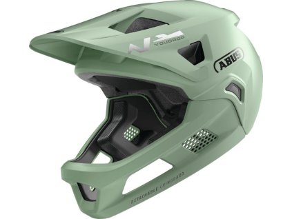 ABUS prilba YOUDROP FF Mist Green S (48-55 cm)