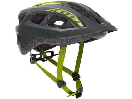 SCOTT prilba SUPRA (CE) black/radium yellow (ONESIZE)