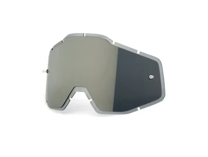 100% náhradné sklo RACECRAFT/ACCURI/STRATA - mirror smoke/ antifog injected