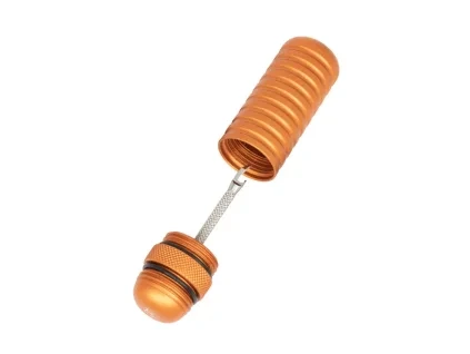 PEATY'S sada na opravu HOLESHOT TUBELESS PUNCTURE PLUGGER KIT Orange