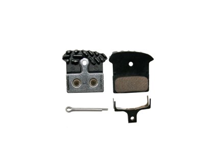 SHIMANO brzd.platničky F03C metalické + chladič