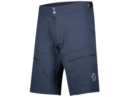 SCOTT krátke nohavice M'S EXPLORAIR TECH midnight blue (XXL)