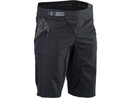 SILVINI krátke nohavice FABRIANO black (XL)