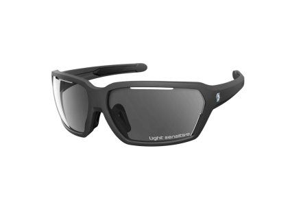 SCOTT okuliare VECTOR LS black matt / grey - litght sensitive