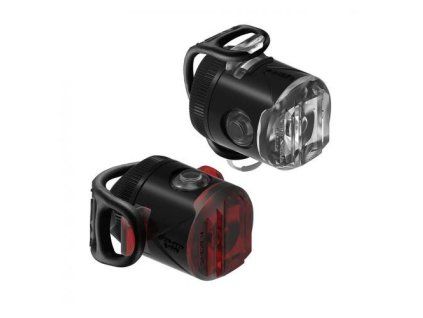 LEZYNE svetlá set FEMTO USB DRIVE PAIR 15/5lm black