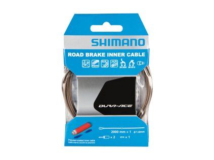 SHIMANO lanko brzdové ROAD nerez, polymer, DURA ACE