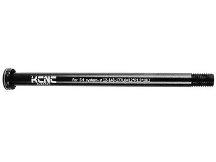 KCNC pevná oska 12x148 M12xP1,5x177mm SHIMANO E-Thru