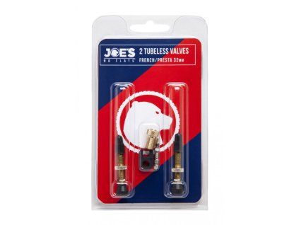 JOE´S bezdušový set2xFV32mm+jadro+kľúč