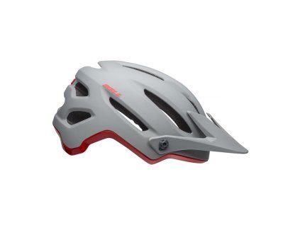 BELL prilba 4FORTY matt-gloss gray/ crimson (M)