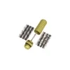 PEATY'S sada na opravu HOLESHOT TUBELESS PUNCTURE PLUGGER KIT Gold